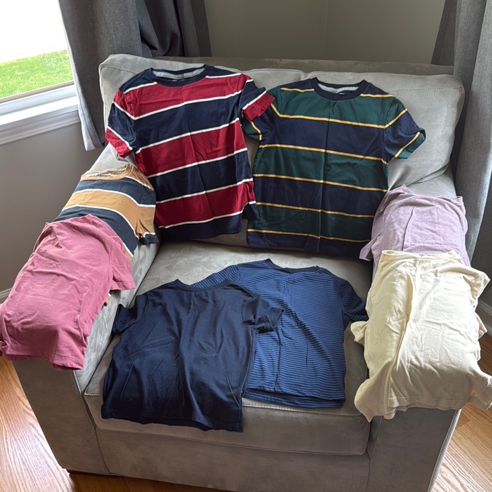 Striped Kids T-Shirts - Multicolor Pack